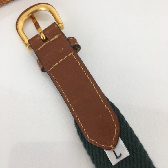 Scotty Dog Belt Blue Green Brown Leather Scottish Terrier - Picture 5 of 12